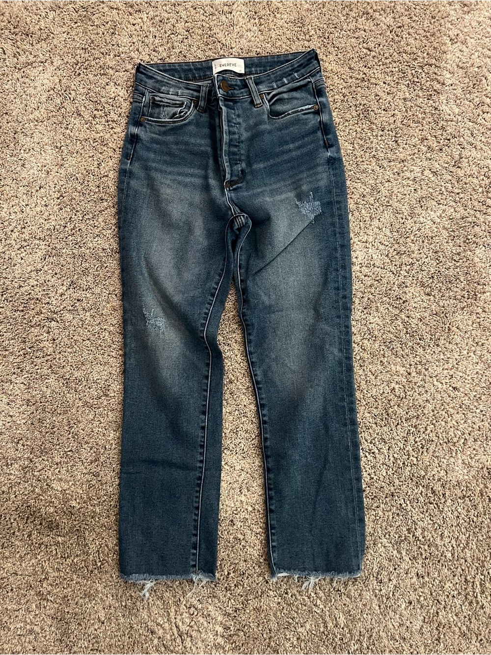 Evereve Button front Jeans